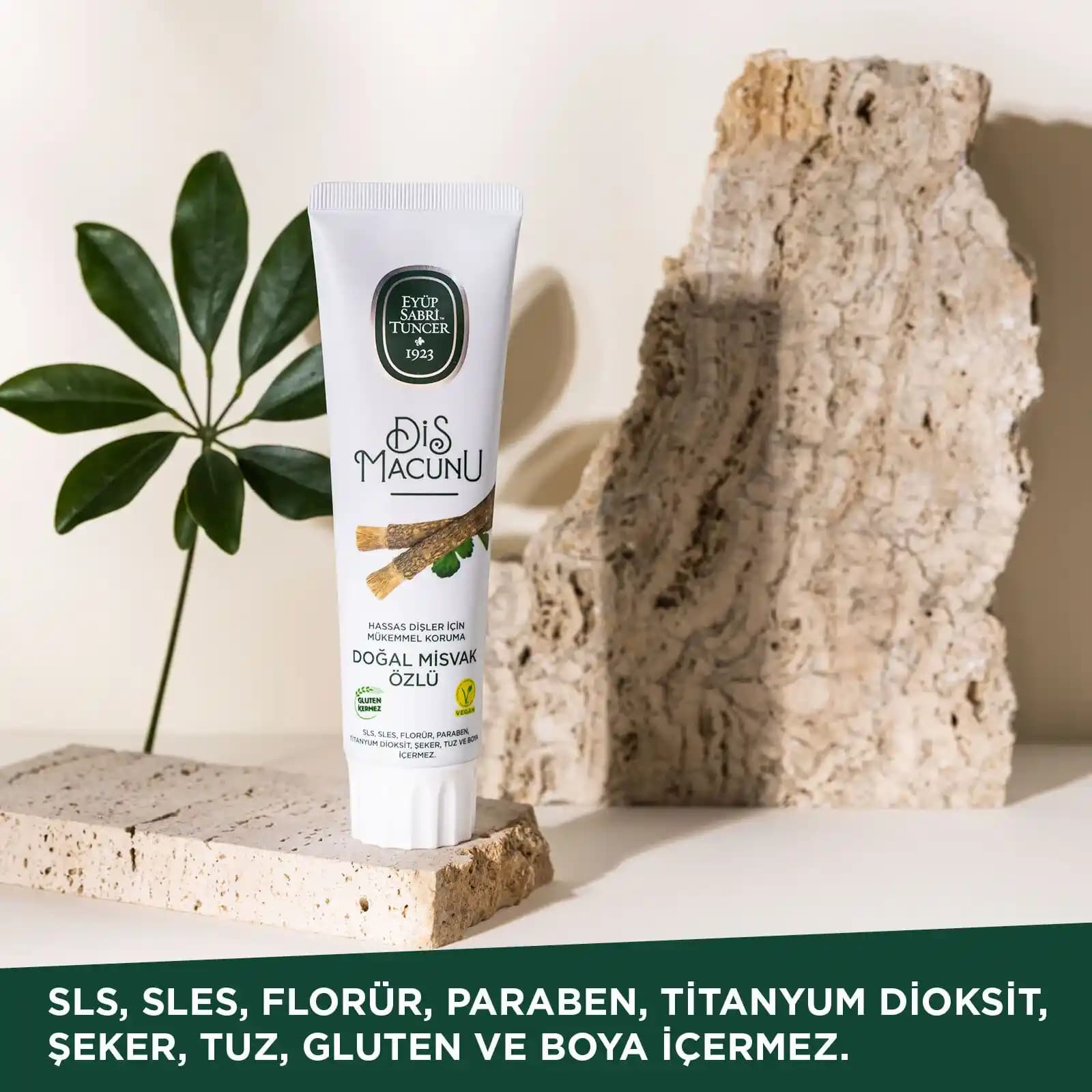Eyüp Sabri Tuncer Misvak Özlü Diş Macunu Doğal İçeriklerle Güçlü Diş Sağlığı