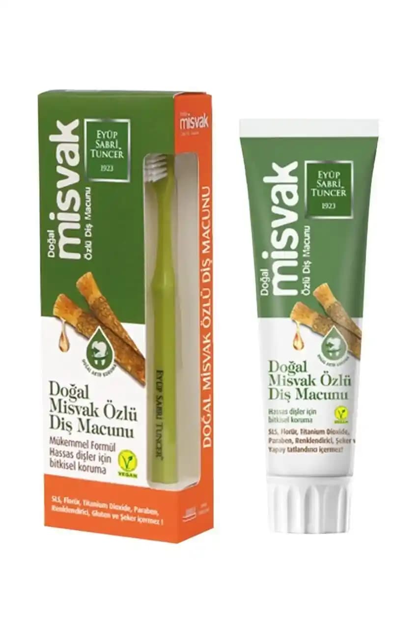 Eyüp Sabri Tuncer Misvak Özlü Diş Macunu: Doğal ve Geleneksel Diş Bakım Seçeneği