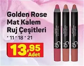Golden Rose Mat ve Parlak Ruj Karşılaştırması: Hangi Dudak Ruju Sizin İçin Uygun