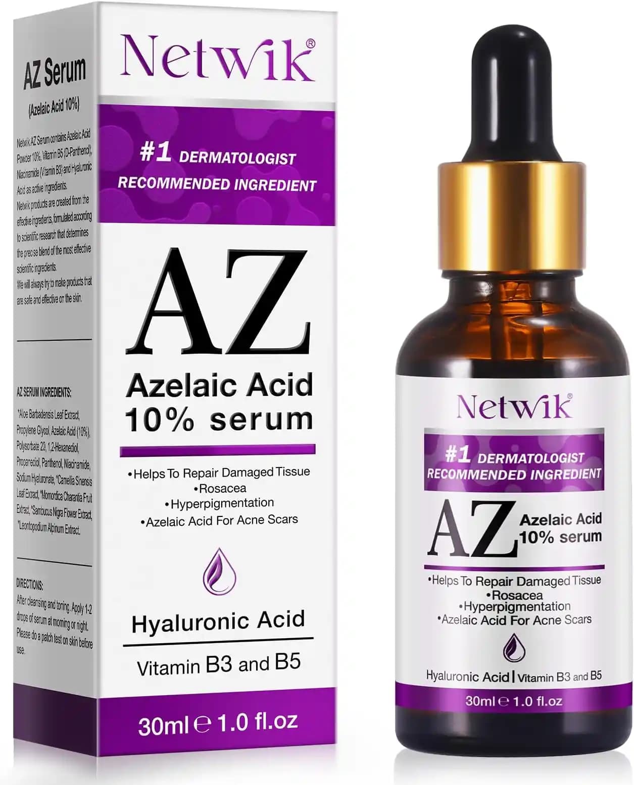 Güçlü Azelaik Asit Serumu ile Akne ve İltihaplı Cilt Sorunlarına Etkili Çözüm