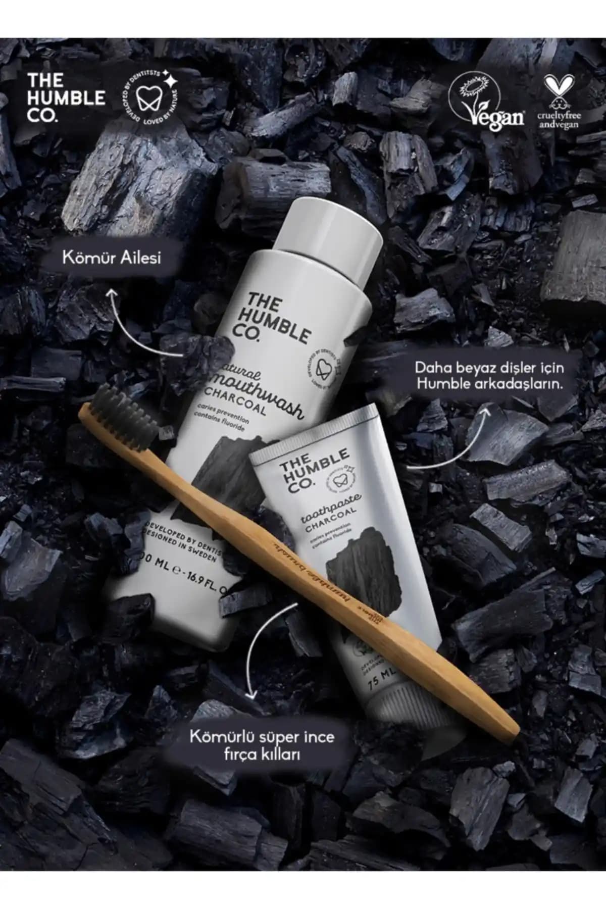 Kömürlü Doğal Diş Macunu: Kimyasal İçermeyen Temizlik ve Beyazlatma Seçeneği
