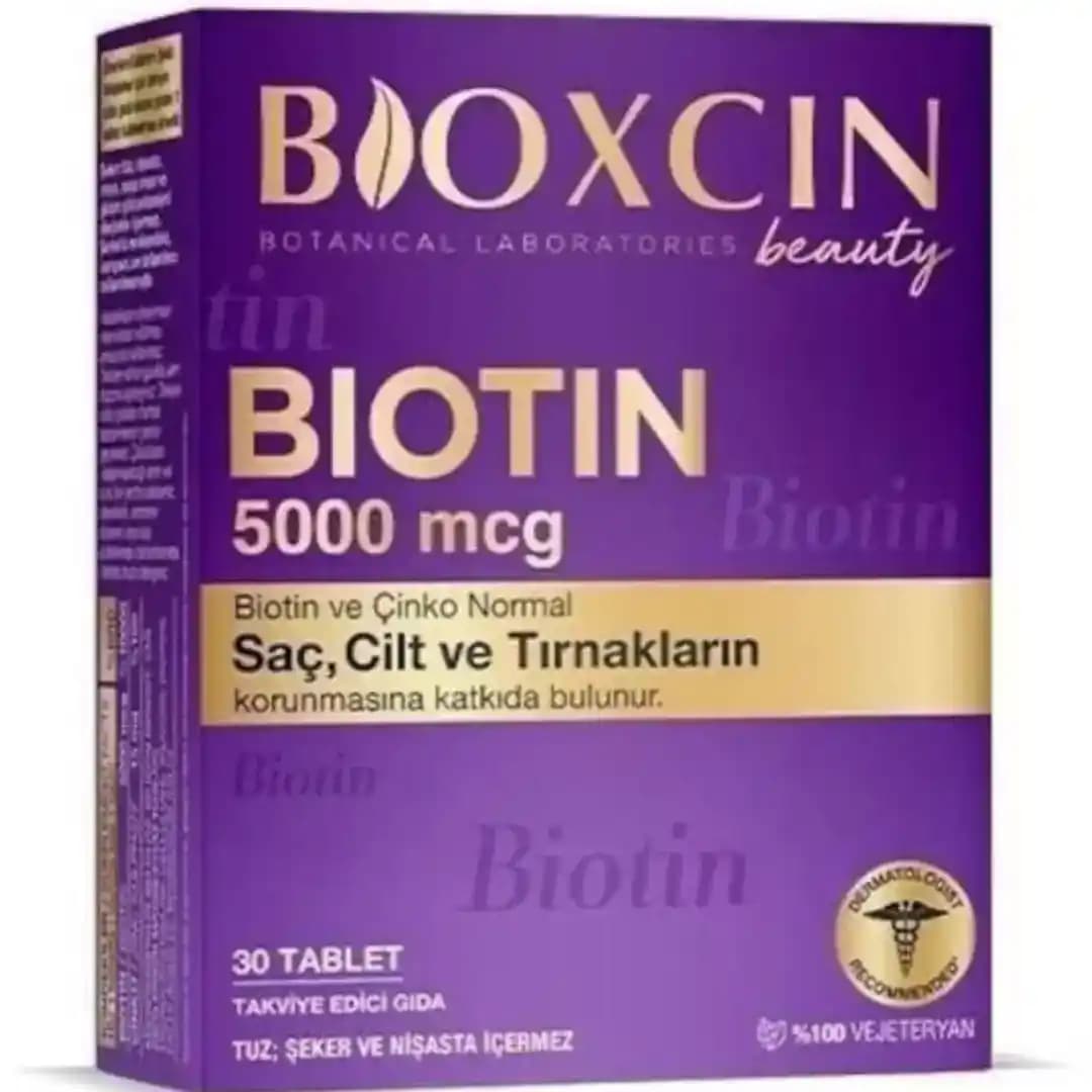 Biotin 5000 mcg Takviyesi ile Saç, Cilt ve Tırnak Sağlığını Destekleme Rehberi