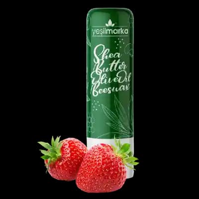 Çilek Aromalı Doğal Dudak Bakım Balmları: Nemlendirici ve Aromatik Özellikleri