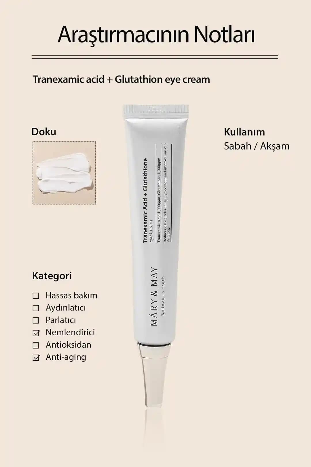 Hassas Gözler İçin Tranexamic Asit Kremi Kullanımı ve Güvenlik İpuçları