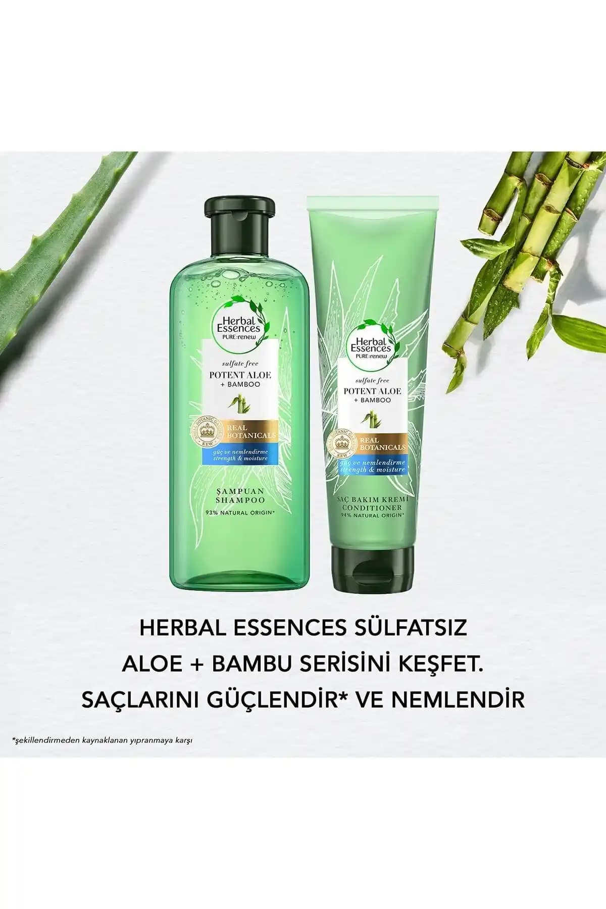 Herbal Essences Doğal İçerikli Saç Temizleme Şampuanı ile Sağlıklı ve Parlak Saçlar