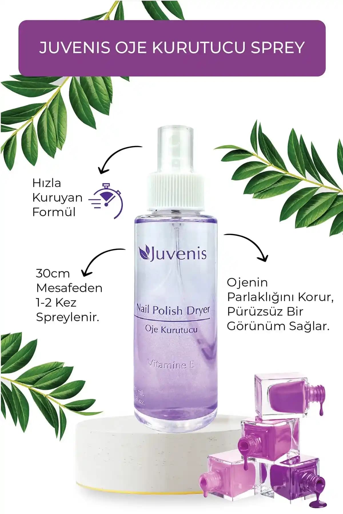Hızlı Kuruyan Oje Spreyleri: Zaman Tasarrufu ve Dayanıklılık Sağlayan Çözüm