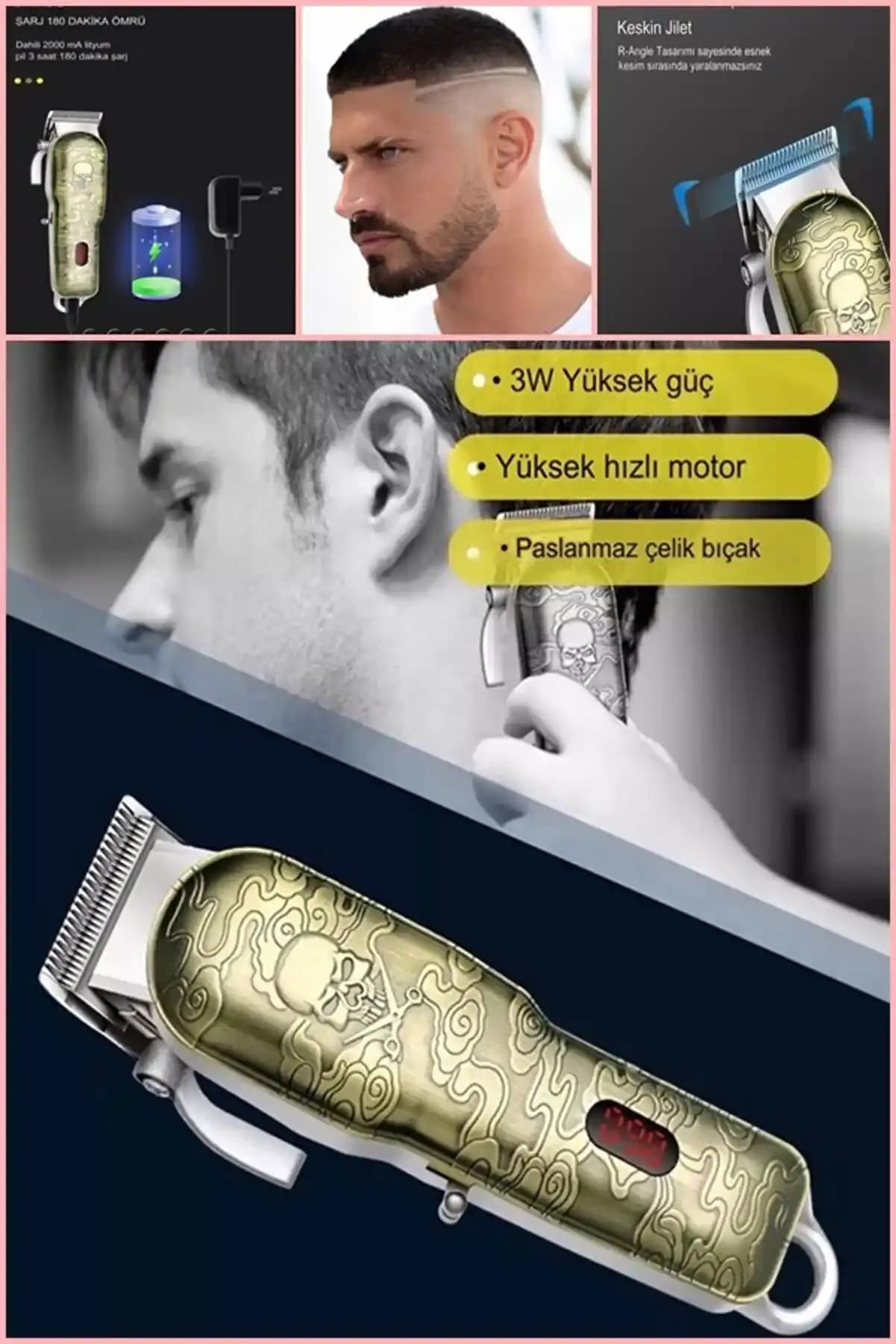 Kablosuz Sakal Traş Makineleri: Ev İçin Pratik ve Güvenli Kullanım Seçenekleri