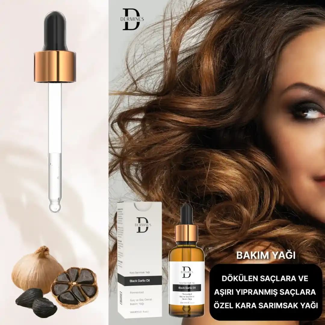 Kara Sarımsak Yağı ile Saç Güçlendirme ve Dökülme Önleme Yöntemleri