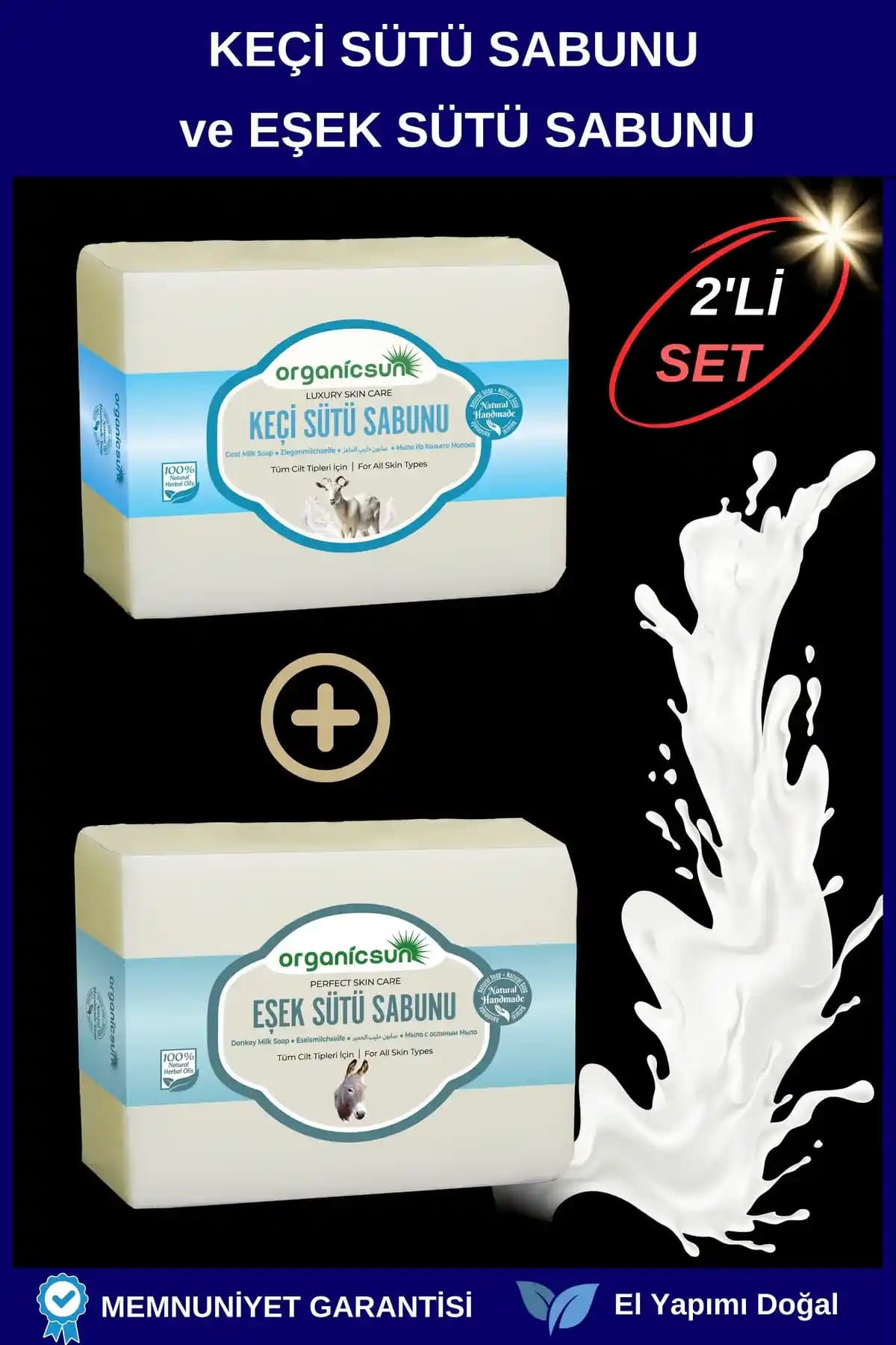 Keçi Sütü Sabunu: Doğal İçeriklerle Çok Yönlü Cilt Bakımı ve Nemlendirme Ürünü