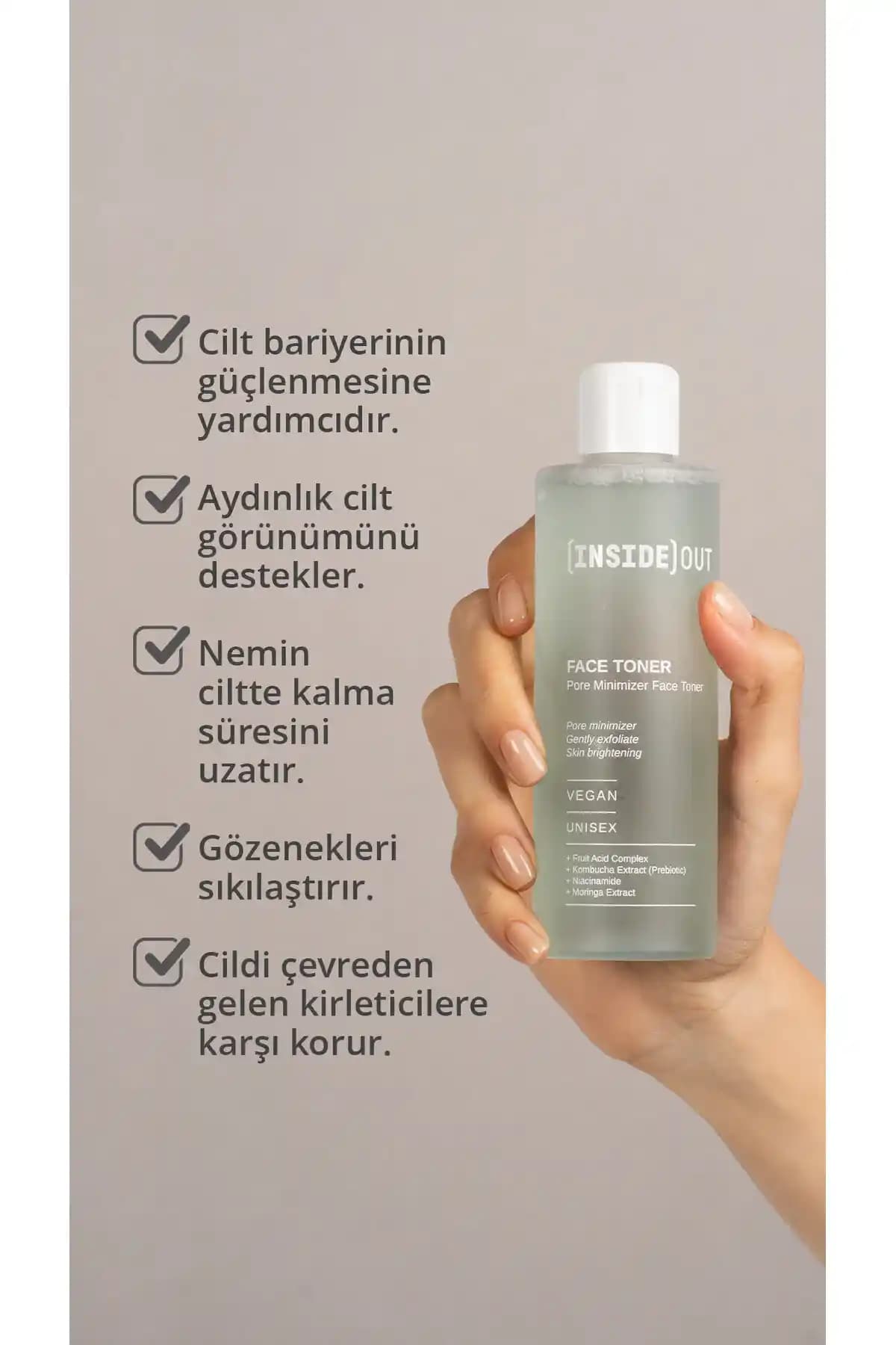 Luvit Arındırıcı Toner: Temizlik ve Gözenek Sıkılaştırma Amaçlı Cilt Bakım Ürünü