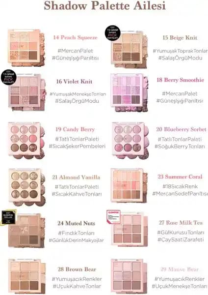 Makyaj Paletlerinde Renk Çeşitliliği ve Kullanım İpuçları Analizi