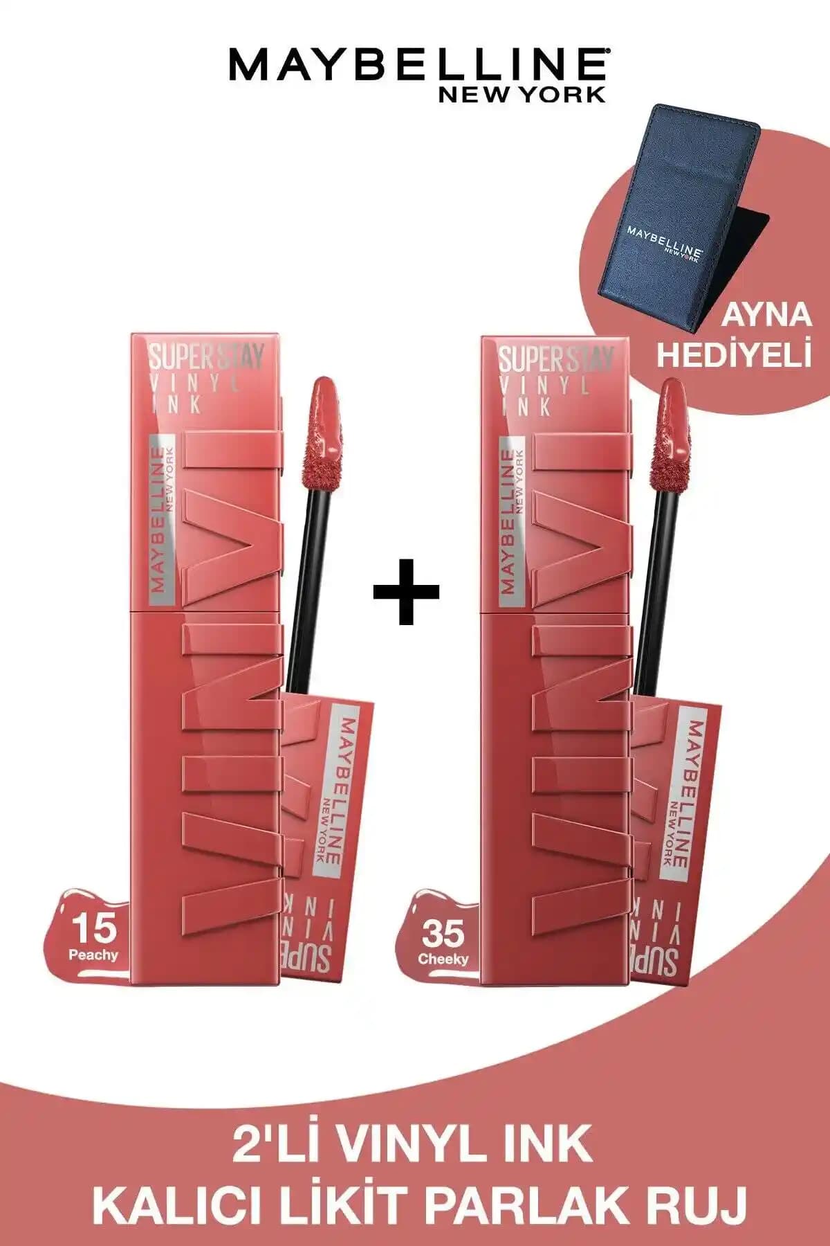 Maybelline Parlak Dudak Rujları: Canlı Renkler ve Uzun Süreli Parlaklık Sağlayan Ürünler
