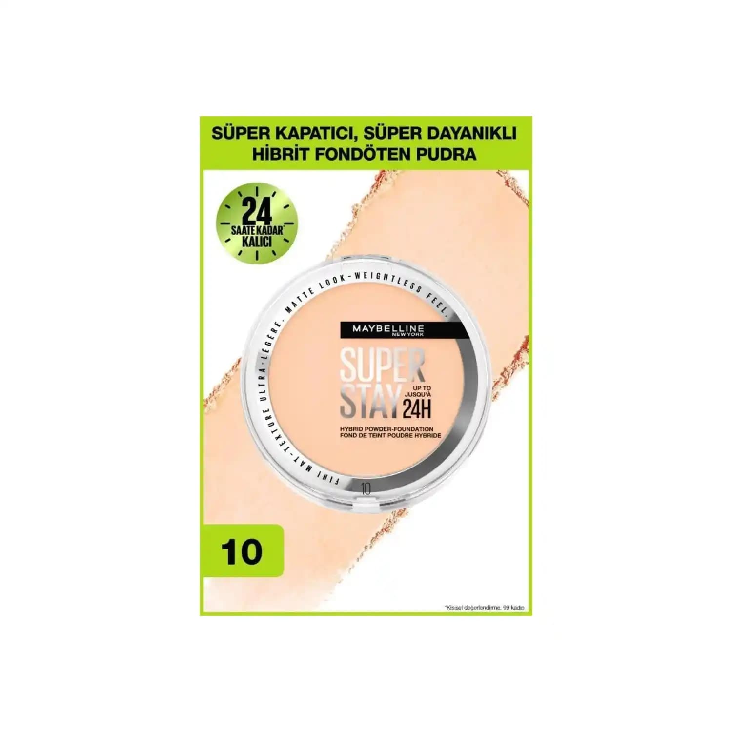 Maybelline Superstay Hibrit Pudra Fondöten: Günlük Kullanım İçin Uzun Süreli Doğal Makyaj Çözümü