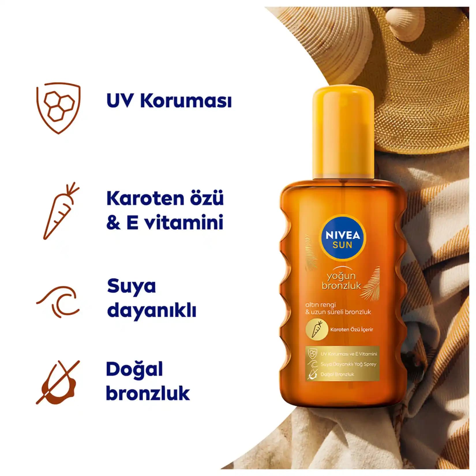 Nivea Karoten Özlü Güneş Yağı Ürünleri: Güneş Koruma ve Cilt Bakımında Yenilikçi Çözüm
