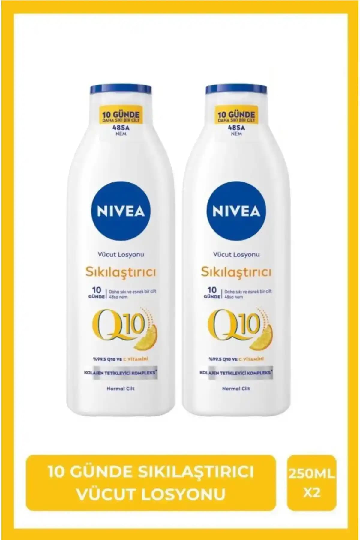 Nivea Q10 Cilt Sağlığı Losyonu: Elastikiyet Artırıcı ve Yaşlanma Karşıtı Formül
