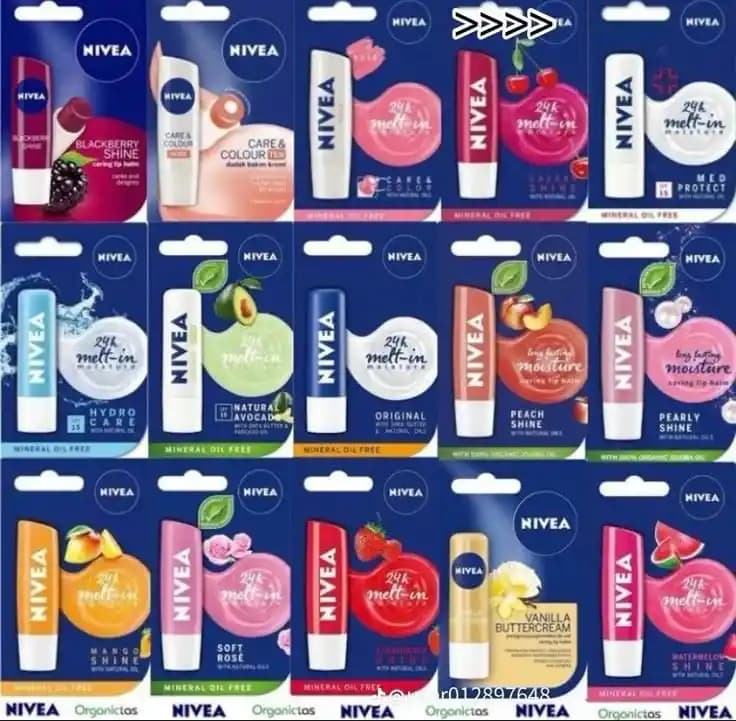 Nivea Renkli Dudak Balmları: Renk ve Bakımın Birlikte Sunulduğu Pratik Çözüm