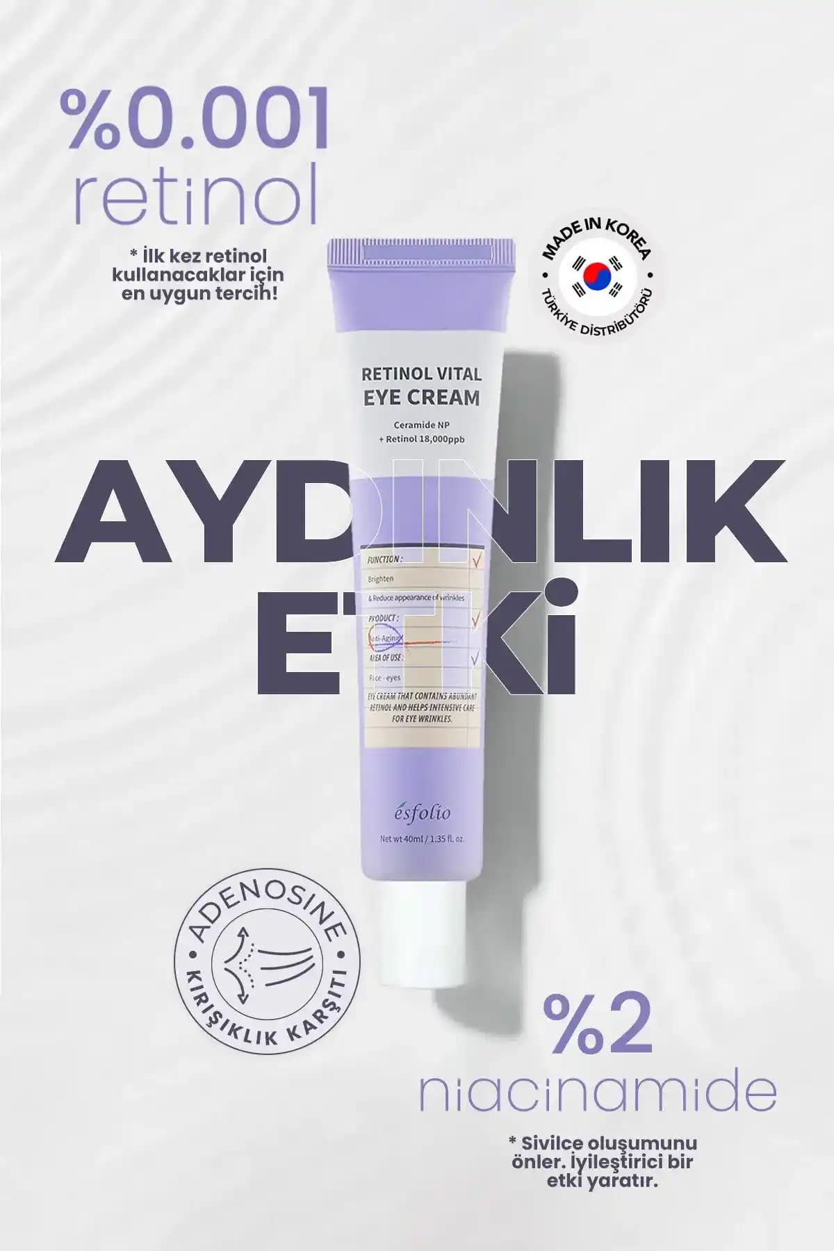 Retinol Göz Kremleri ve Yaşlanma Karşıtı Etkileri Hakkında Kapsamlı Bilgi