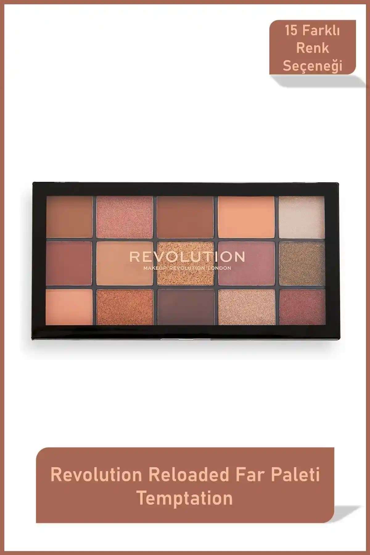 Revolution Red Far Paleti: Yüksek Pigmentasyon ve Renk Çeşitliliğiyle Makyajda Güçlü İfade