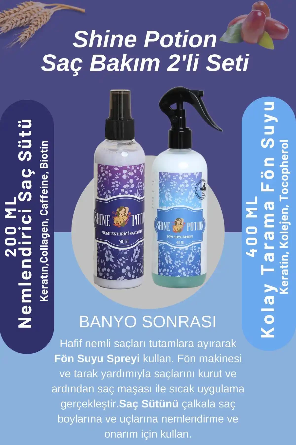 Saç Koruma ve Parlaklık İçin Fon Suyu: Saç Sağlığını Destekleyen Etkili Bakım Ürünü