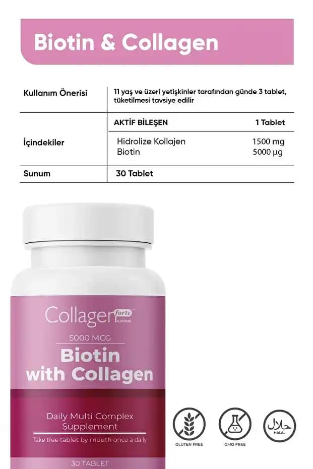 Saç Sağlığını Destekleyen Biotin ve Collagen Karışımının Faydaları ve Kullanımı