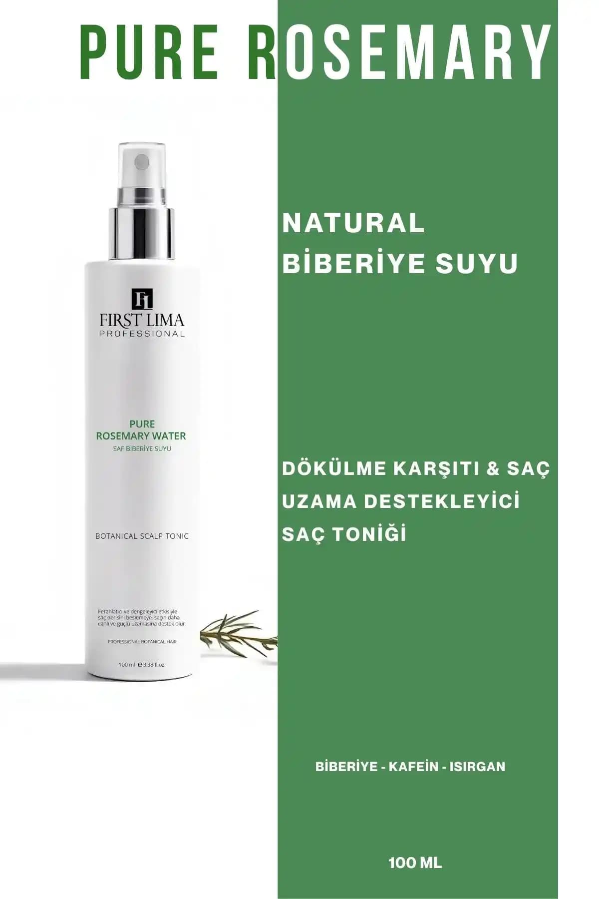 Saç Uzamasını Destekleyen Biberiye Suyu: Doğal ve Güvenli Saç Bakım Yöntemi