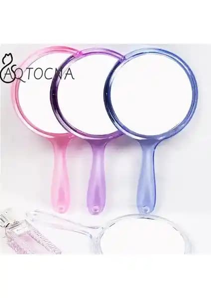 Şık Tasarımlı Saplı Yuvarlak Aynalar: Estetik ve Fonksiyonelliğin Buluşması