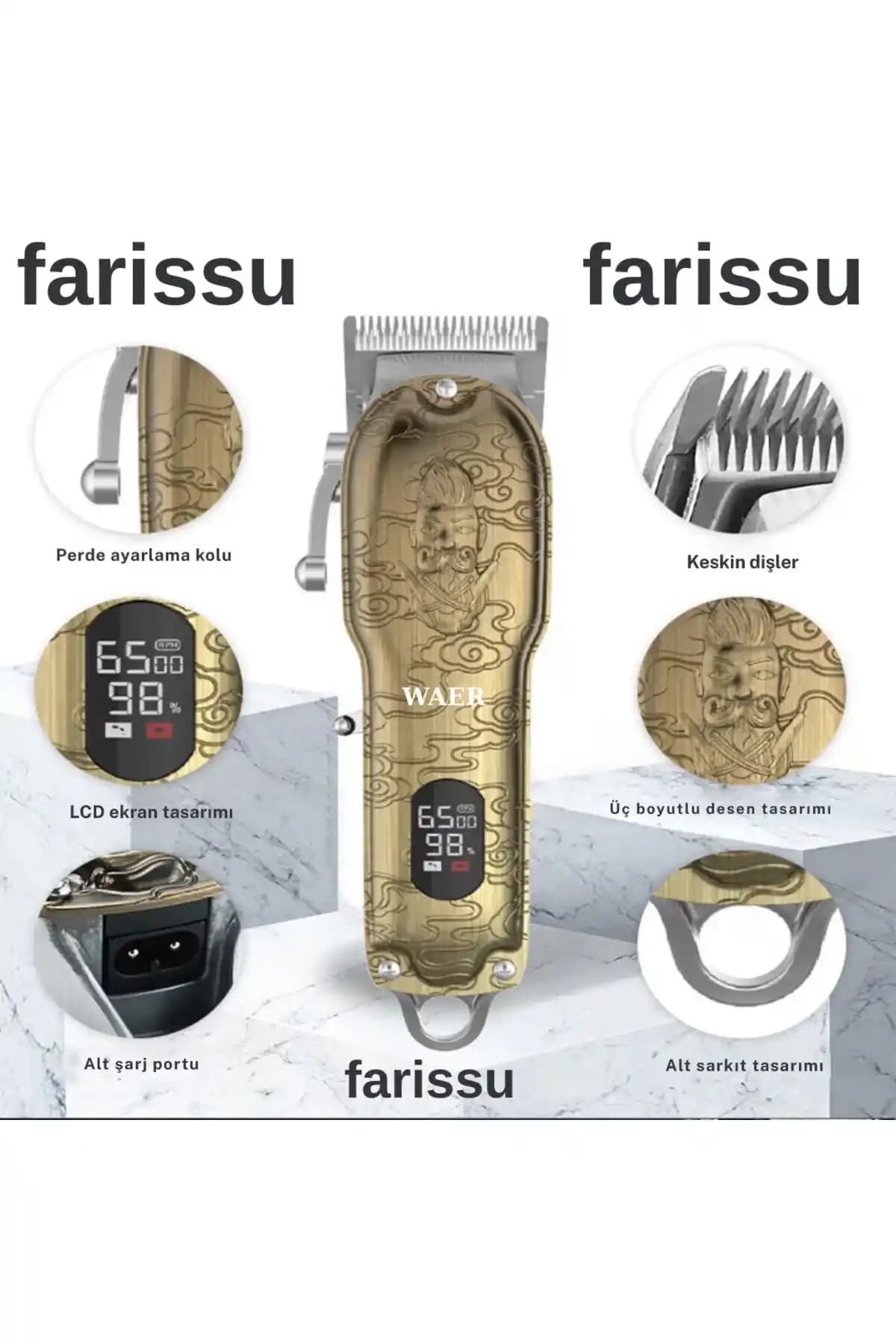 Şık ve Güçlü Saç Kesme Makineleri: Tasarım ve Performansın Birlikte Sunumu