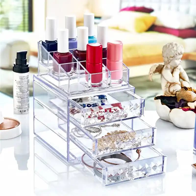 Şık ve Pratik Çekmeceli Makyaj Organizerleri ile Güzellik Düzeninizi Yenileyin