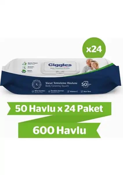 Temizlik Havluları 50'li Paket ile Hijyen ve Pratiklik Sağlayan Çözüm