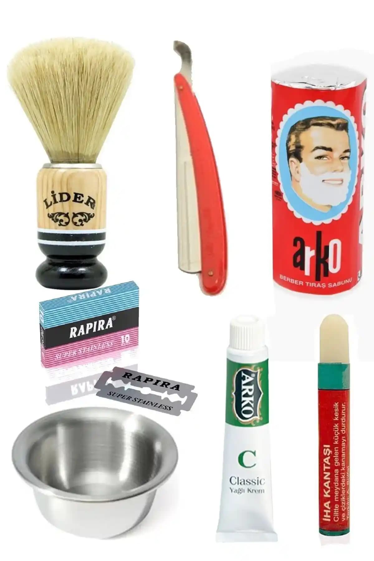 Tıraş Sabunu, Krem ve Taşı Setleri ile Geleneksel ve Modern Erkek Bakımı