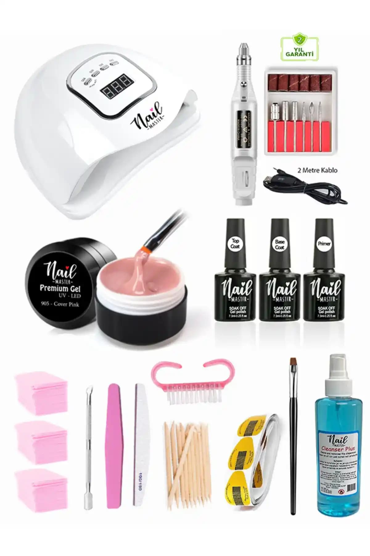 UV Lamba Destekli Protez Tırnak Setleri: Hızlı ve Güvenli Tırnak Bakım Çözümleri