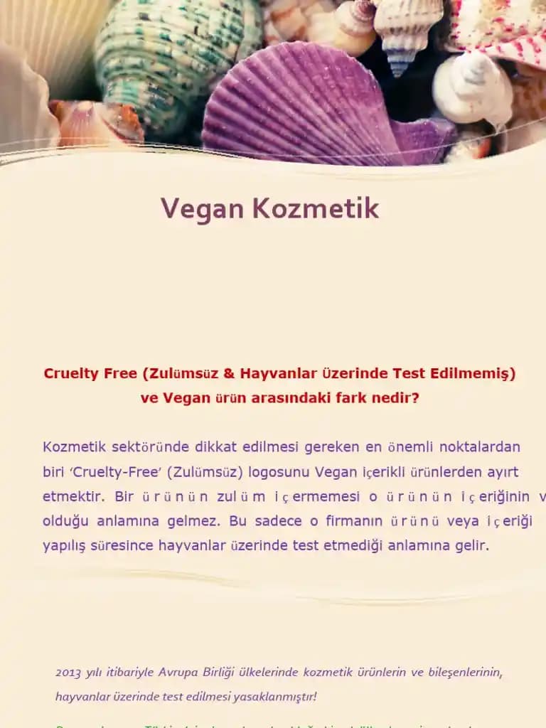 Vegan Kozmetik Sektörünün Güncel Durumu ve Gelecek Vizyonu