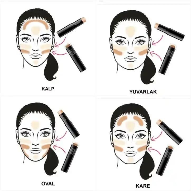 Yüz Şekline Uygun Kontur Makyajı Teknikleri ve Uygulama İpuçları