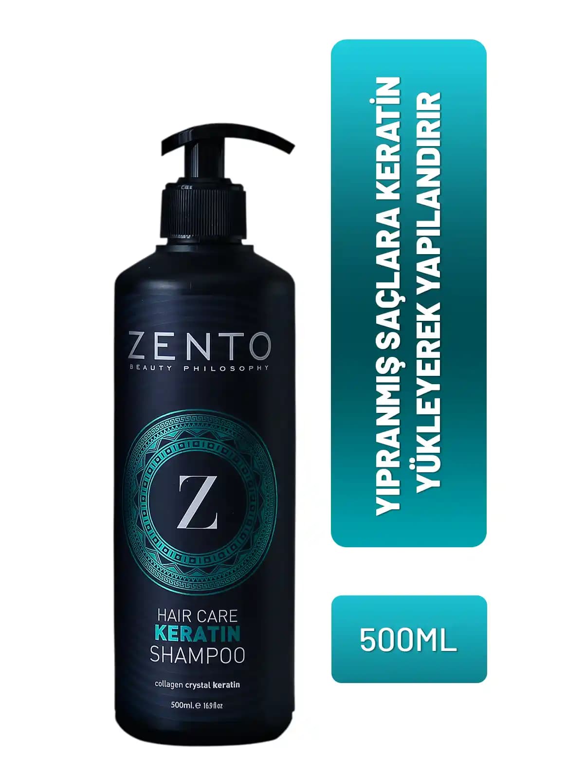Zento Keratin Bakım Şampuanı ile Saçlarınızda Güç ve Parlaklık Artışı Sağlayın