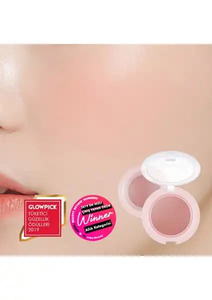 Cream Co. Allık Ruj Göz Farı Glow Tint Soft Mocha ve MISSHA A'PIEU Jelly Blusher Karşılaştırması 2