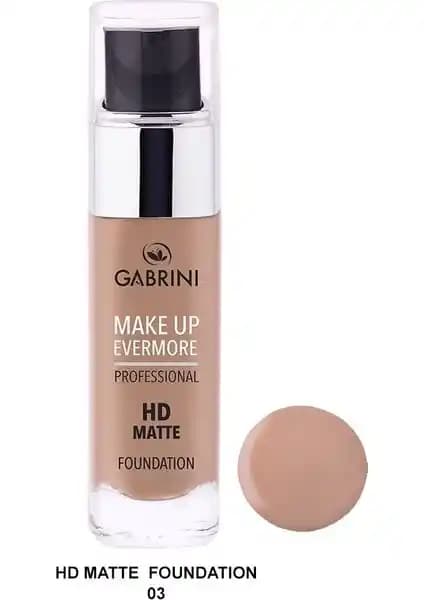 Gabrini HD Matte Fondöten ve Profesyonel HD Matte Foundation 02 Karşılaştırması ve Özellikleri