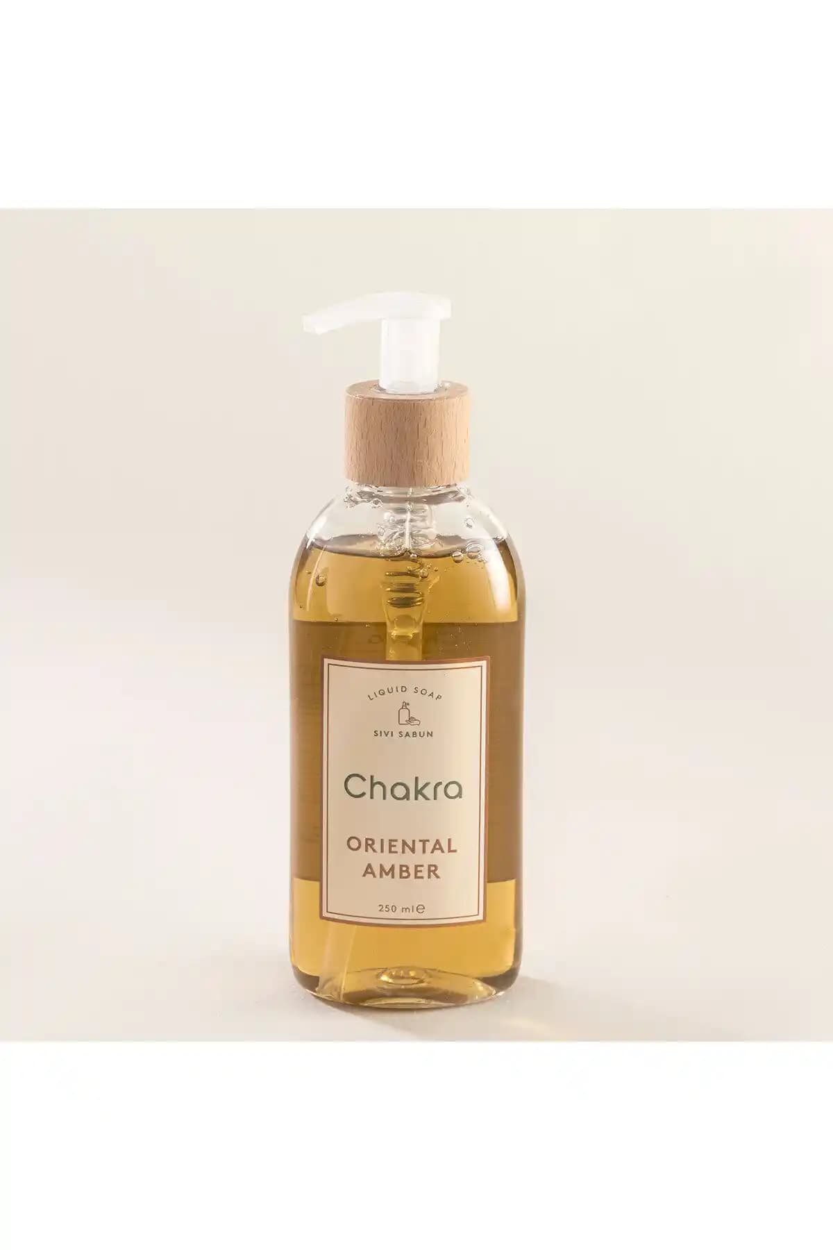 Chakra Sıvı Sabun 250 ml Oryantal Amber Kokusu ile Temizlik ve Ferahlık Sunar
