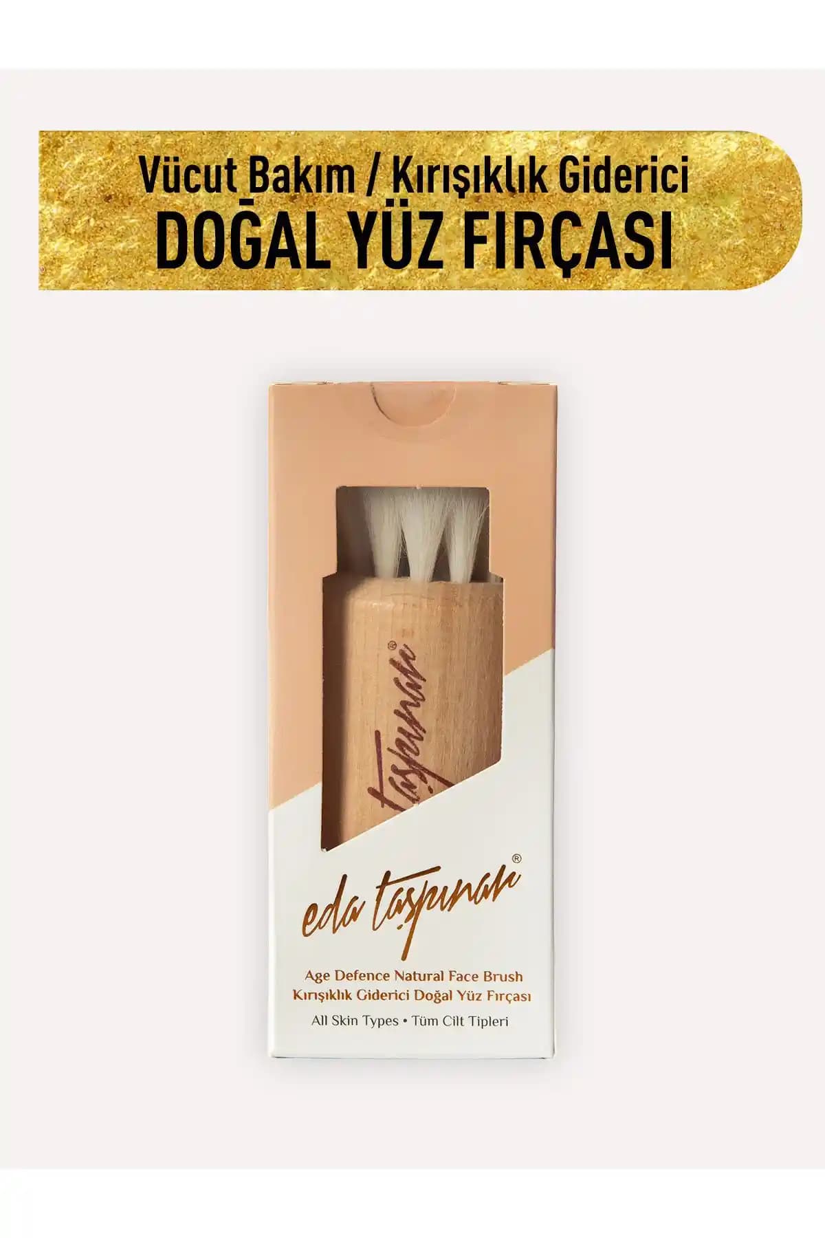 Eda Taşpınar Yaşlanma ve Kırışıklık Karşıtı Doğal Yüz Fırçası ile Cilt Bakımında Devrim
