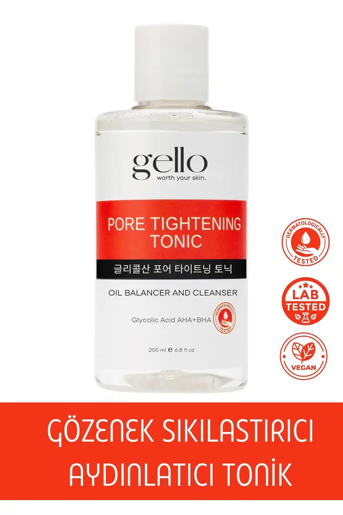 GELLO Ayıltıcı ve Gözenek Sıkılaştırıcı Tonik ile Cilt Bakımında Yeni Dönem