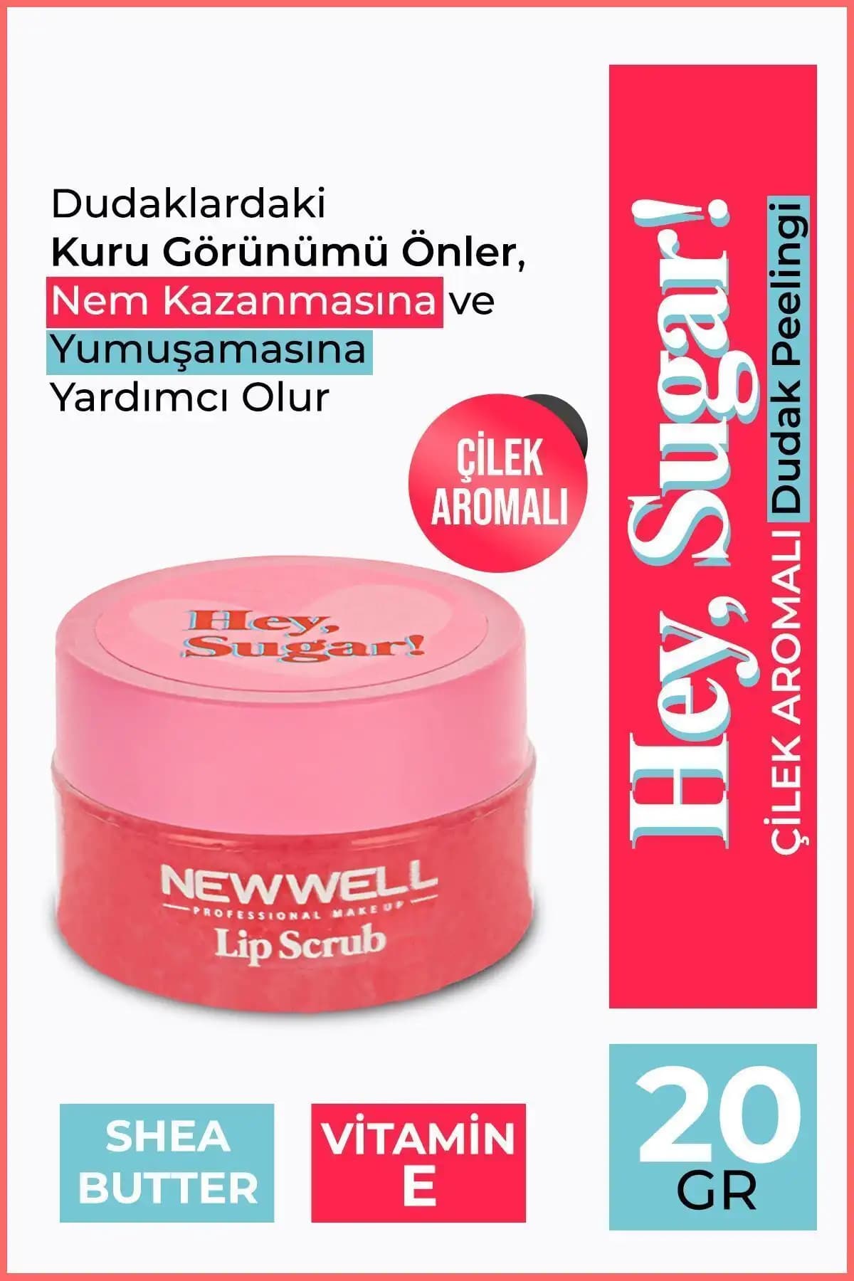 Hey Sugar! Çilek ve Hindistan Cevizli Dudak Peelingleri Karşılaştırması ve Kullanım İpuçları 1