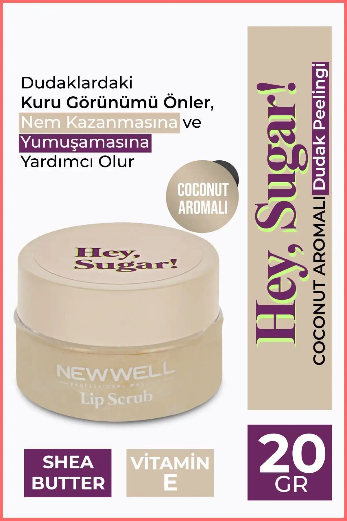 Hey Sugar! Çilek ve Hindistan Cevizli Dudak Peelingleri Karşılaştırması ve Kullanım İpuçları 2
