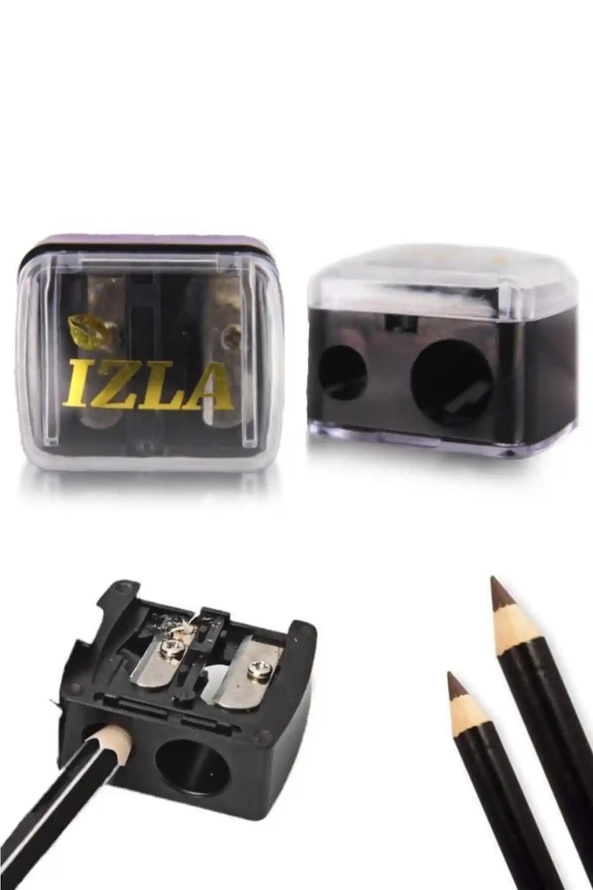 İzla 2'li Açacak Kalemtraş: Çok Yönlü ve Taşınabilir Makyaj ve Bakım Aracı