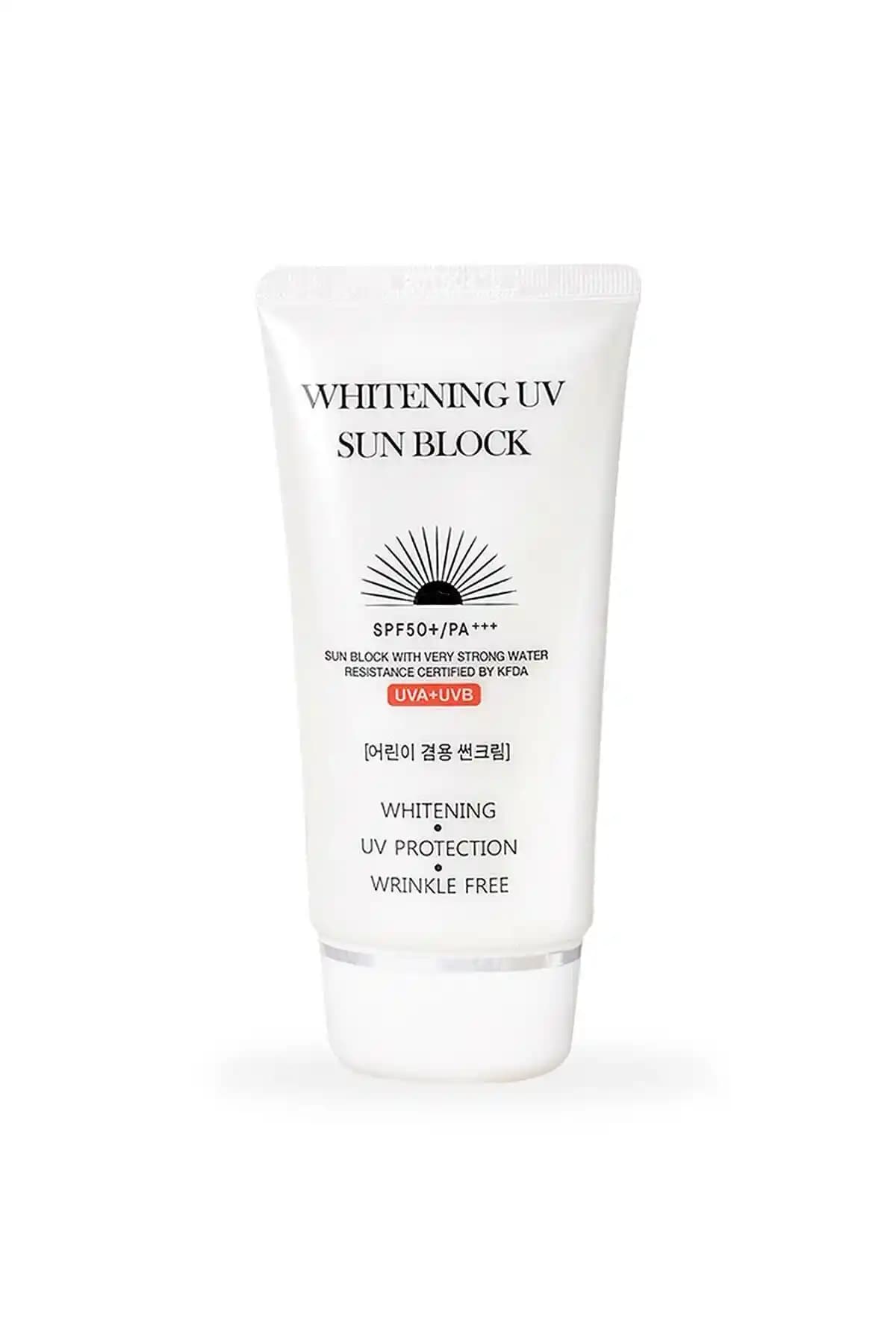 Jigott güneş bakım kremi SPF 50+ ile cilt koruma ve lekeleri hafifletme