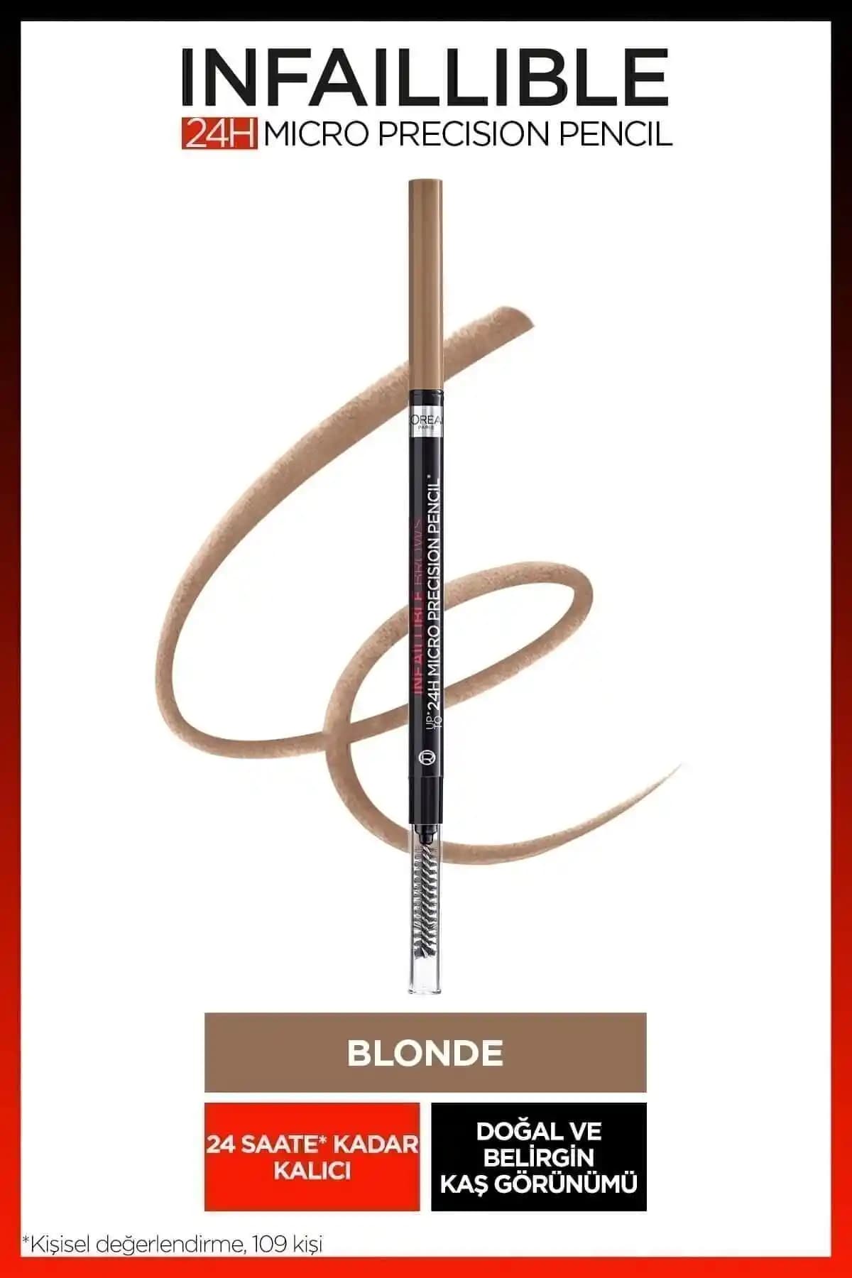 Kaş Kalemi Karşılaştırması: L'Oreal Infaillible ve Maybelline Master Shape Analizi
