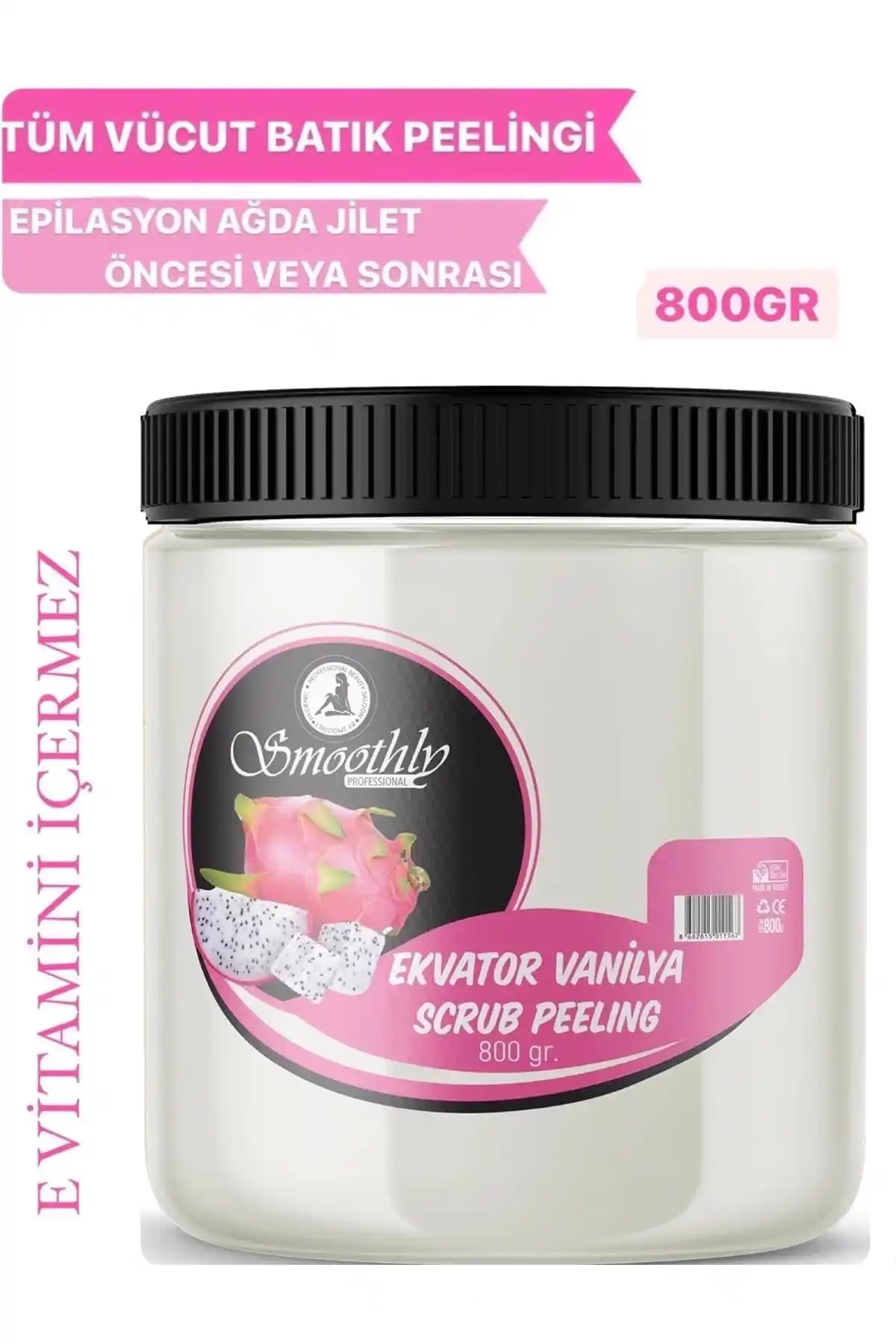 Smoothly Ekvator Vanilya Aromalı Peeling ile Sağlıklı ve Parlak Cilt Bakımı