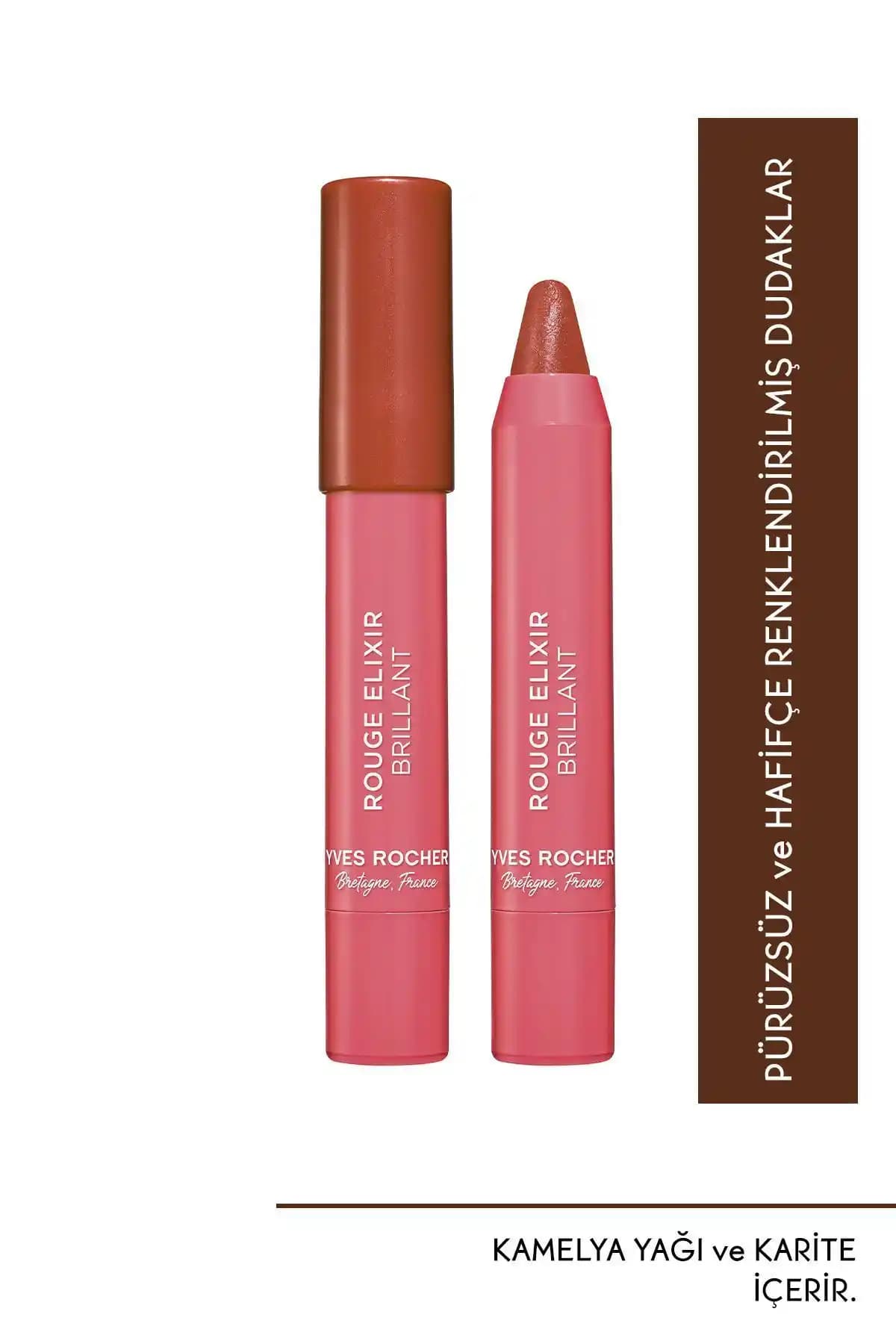 Yves Rocher Parlak Kalem Ruj: Doğal Görünüm ve Pratik Kullanım İçin Mükemmel Seçenek