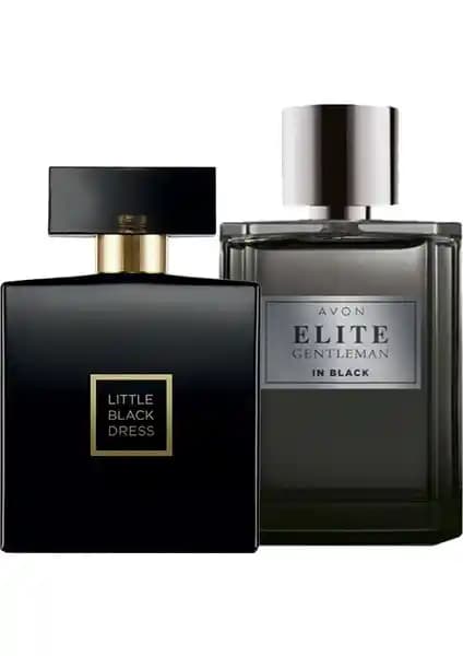 Avon Elite Gentleman In Black ve Little Black Dress Parfüm Paketi: Erkek ve Kadınlar İçin Şık Koku Deneyimi