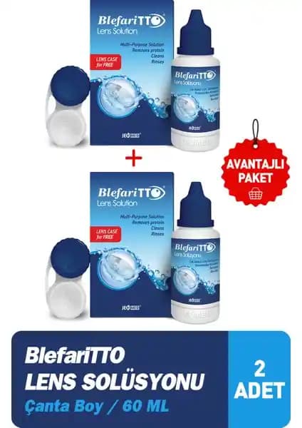Blefaritto Lens Solüsyonu: Kontakt Lens Bakımında Güvenilir ve Etkili Çözüm