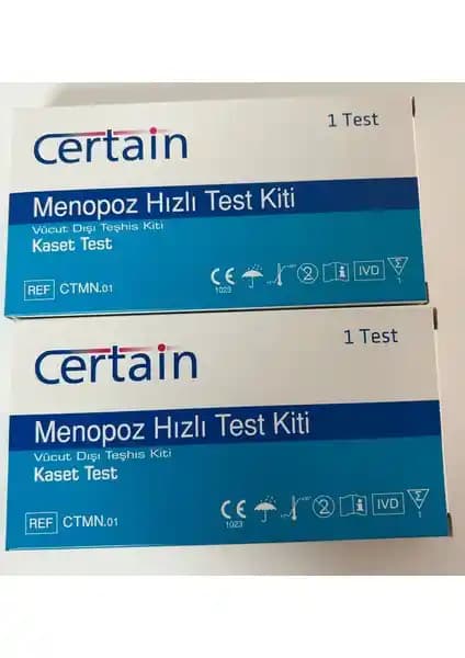 Certain Menapoz Testi: Kadınlar İçin Güvenilir ve Hızlı Menapoz Belirleme Aracı