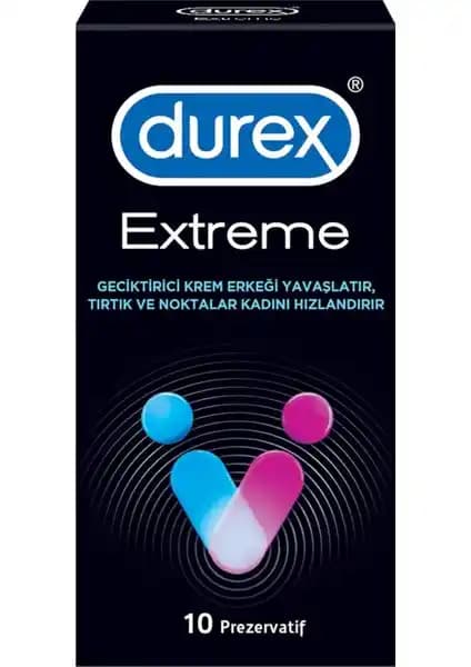 Durex Extreme 10'lu Prezervatif: Güvenli ve Konforlu Cinsel Sağlık Ürünü